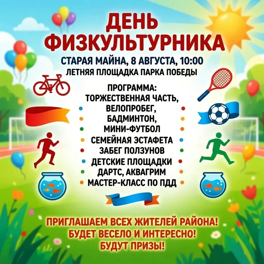 Уважаемые жители и гости Старомайнского района!