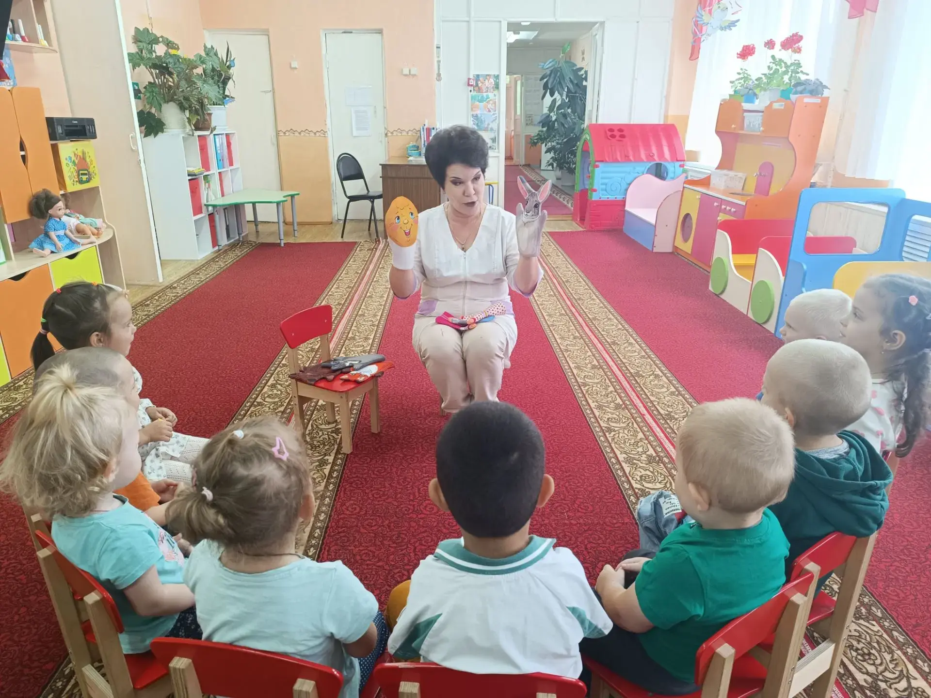 Русская народная сказка "Колобок".                                                                  