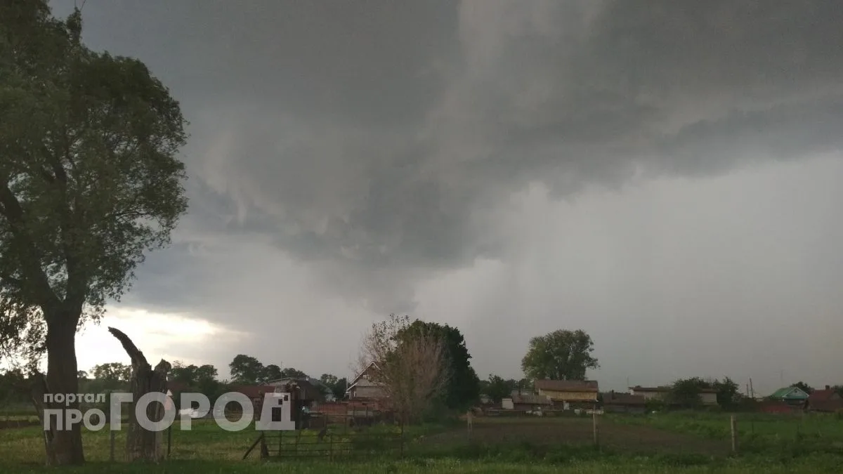 Новочебоксарск и всю Чувашию накрывает непогода. На 29 и 30 июля синоптики объявили жел...