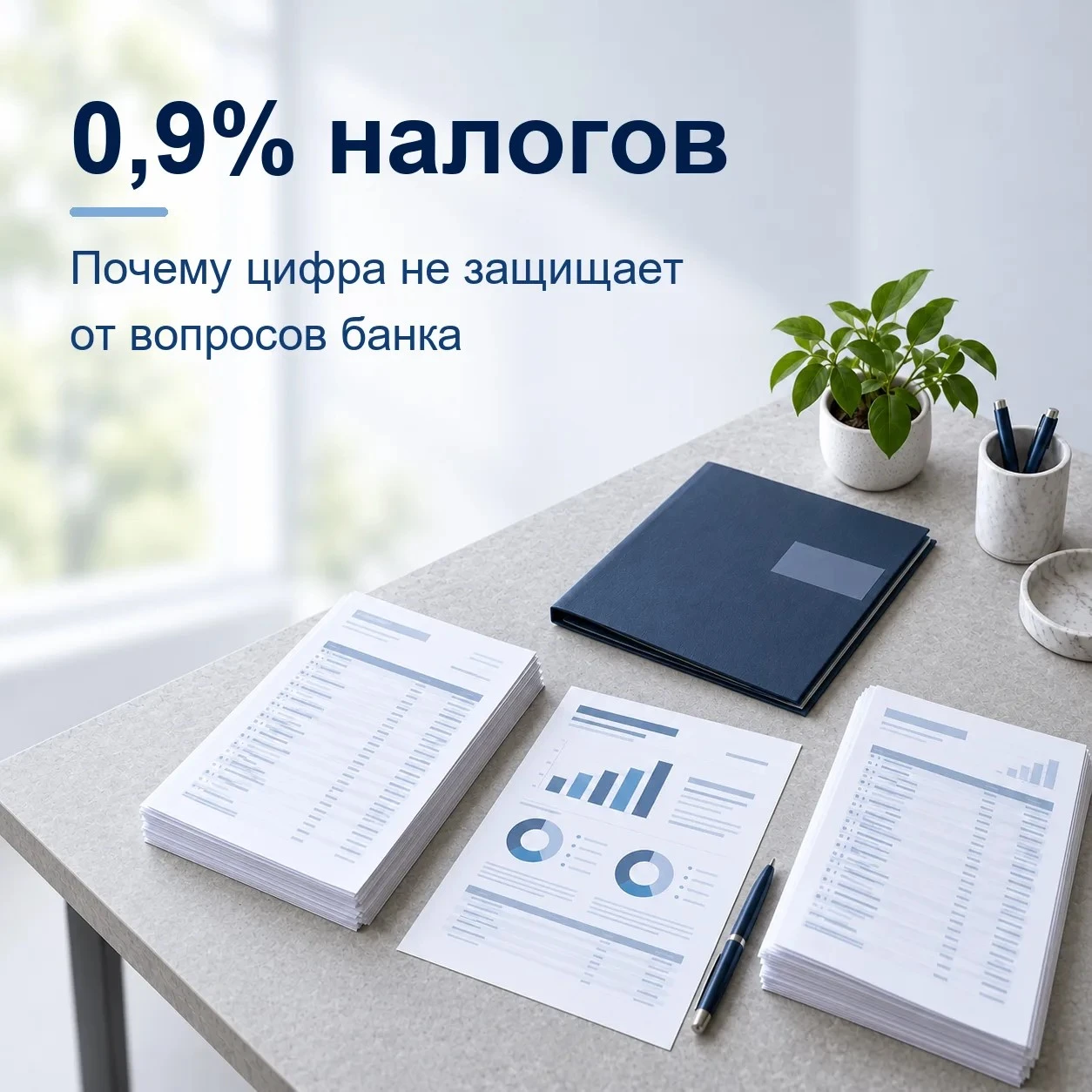 0,9% налогов - не пропуск через банковский контроль
