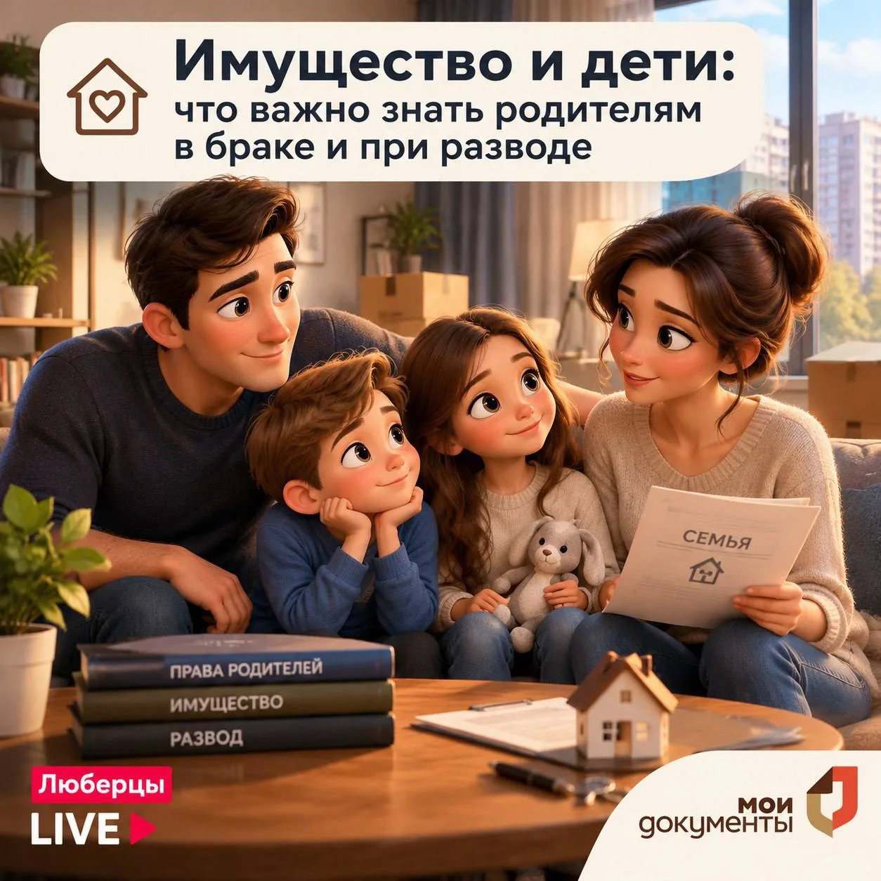 Имущество и дети: что важно знать родителям в браке и при разводе