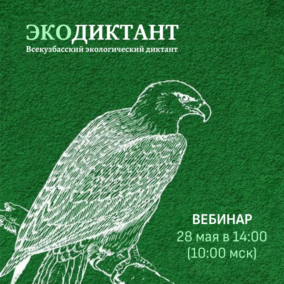 ✅ Старт Всекузбасского экологического диктанта: вебинар для организаторов и участников