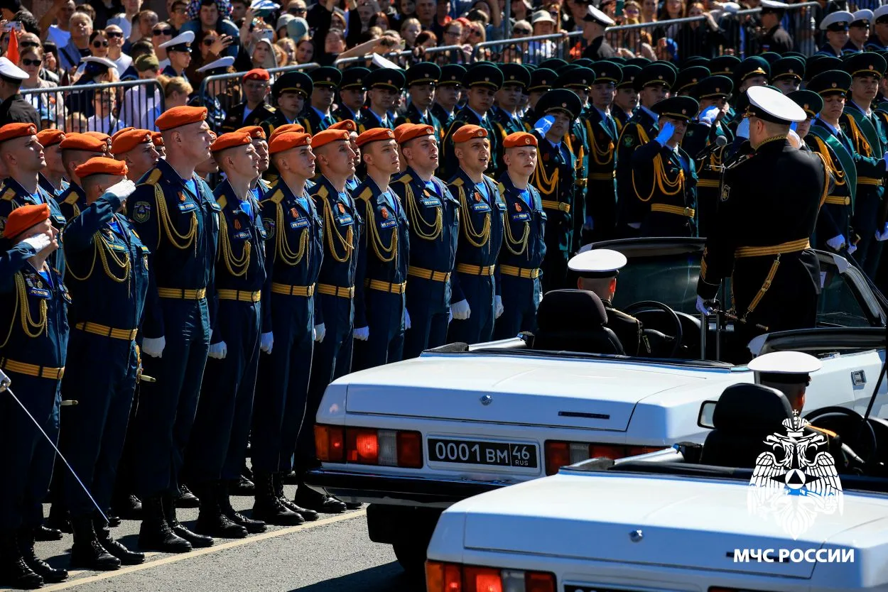 🇷🇺Курсанты ДВПСА прошли в Параде Победы во Владивостоке  9 мая во Владивостоке на центральной площад