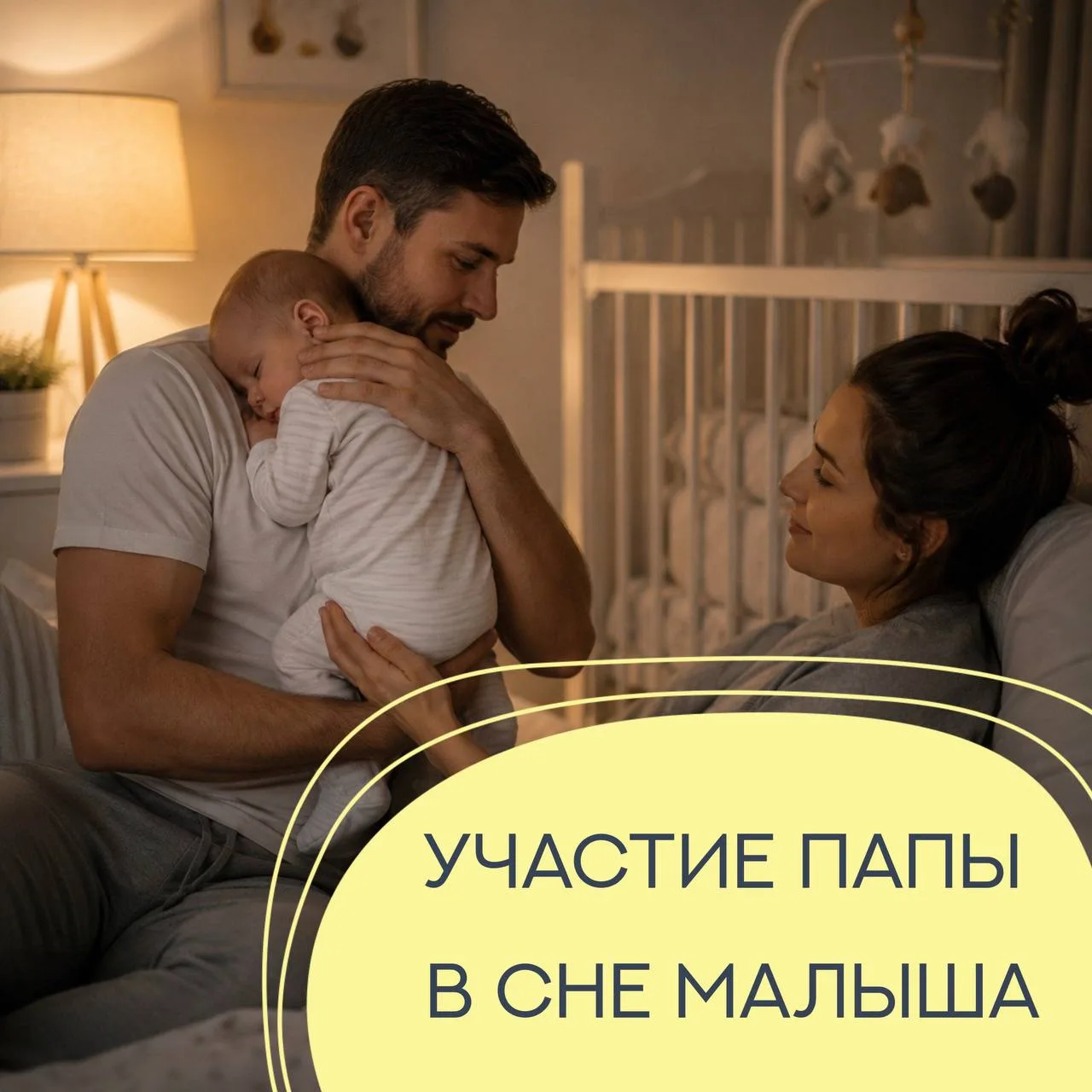 Как папа может реально облегчить ночи мамы?