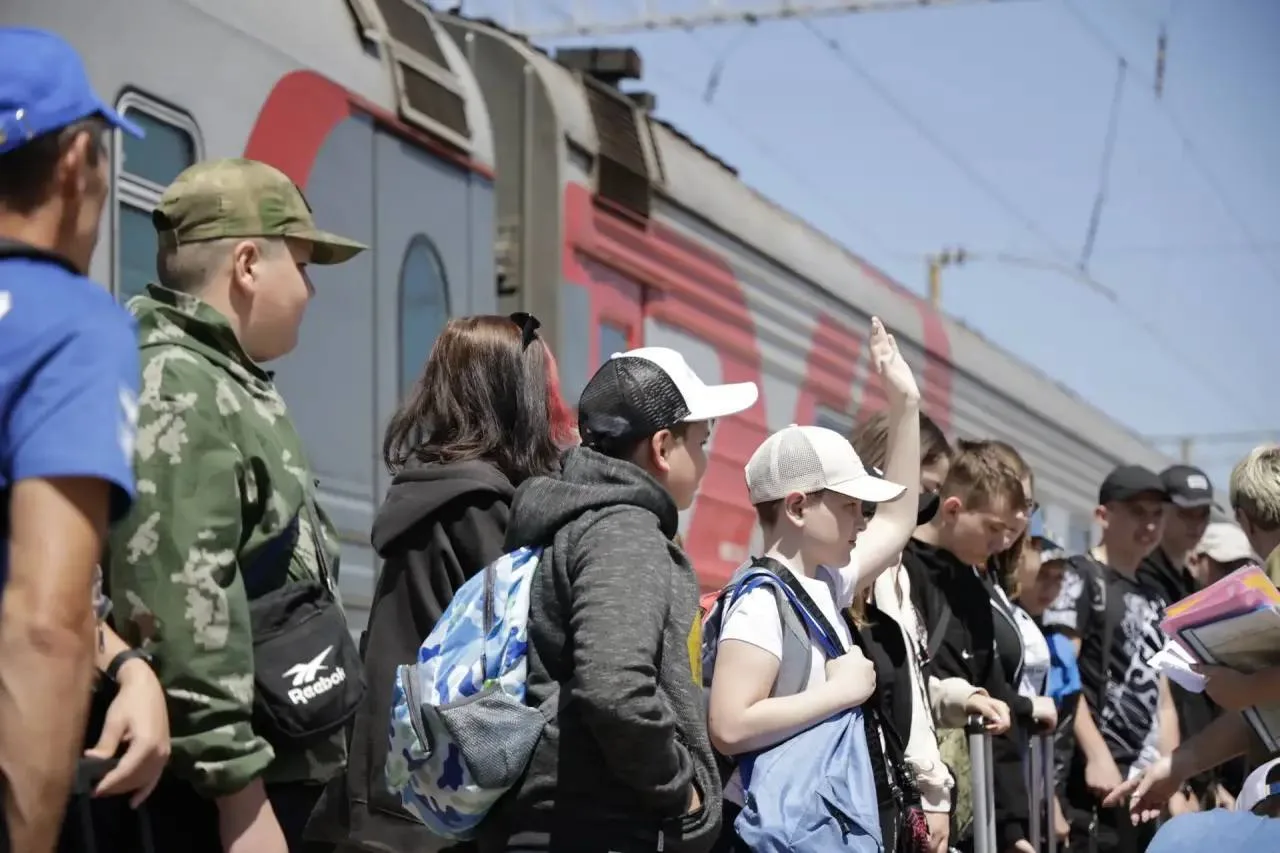 Ещё 750 белгородских школьников отправились на отдых.