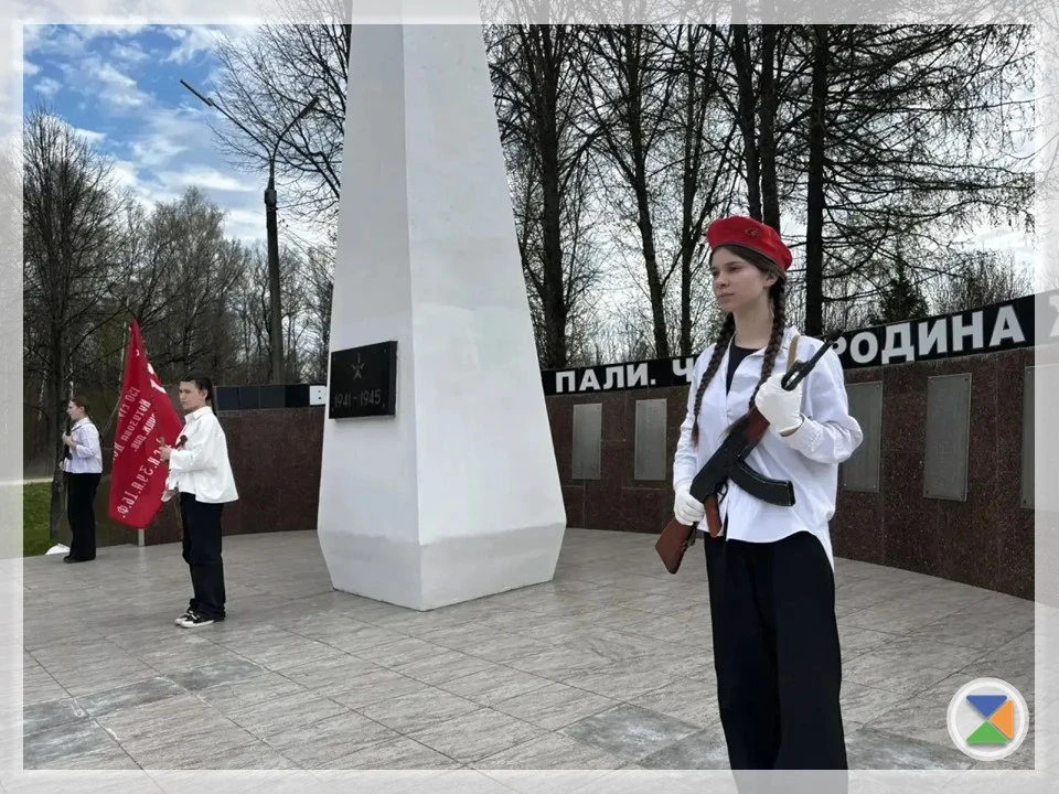 🕯️ ВАХТА ПАМЯТИ 🕯️  В нашей школе состоялось торжественное открытие «Вахты памяти».  «Вахта памяти» 