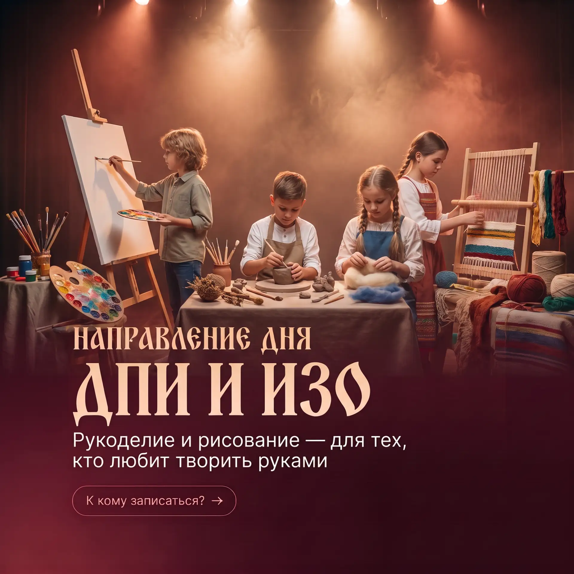 Продолжаем серию постов о наших направлениях! Сегодня — ДПИ и ИЗО: два блока для тех, к...