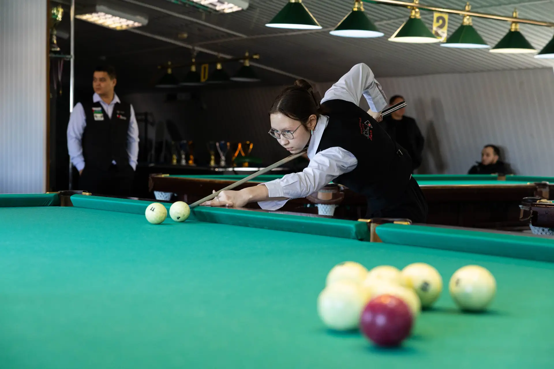 🎱🙌 В Тобольске выявили лучших бильярдистов  В Тобольске впервые прошло первенство города по русскому