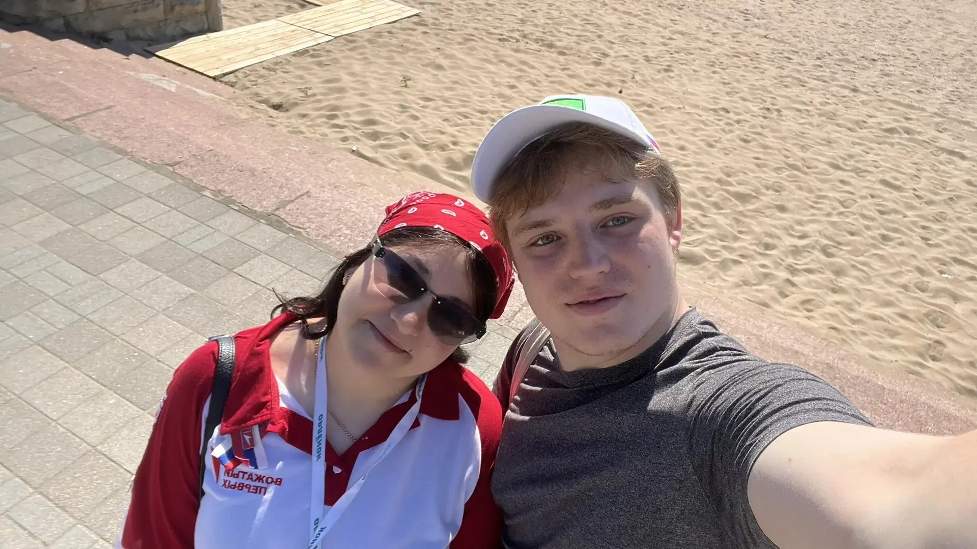 Вожатые Первых Владимир Гольтяпин и Карина Малян совсем недавно вернулись из экспедиции...