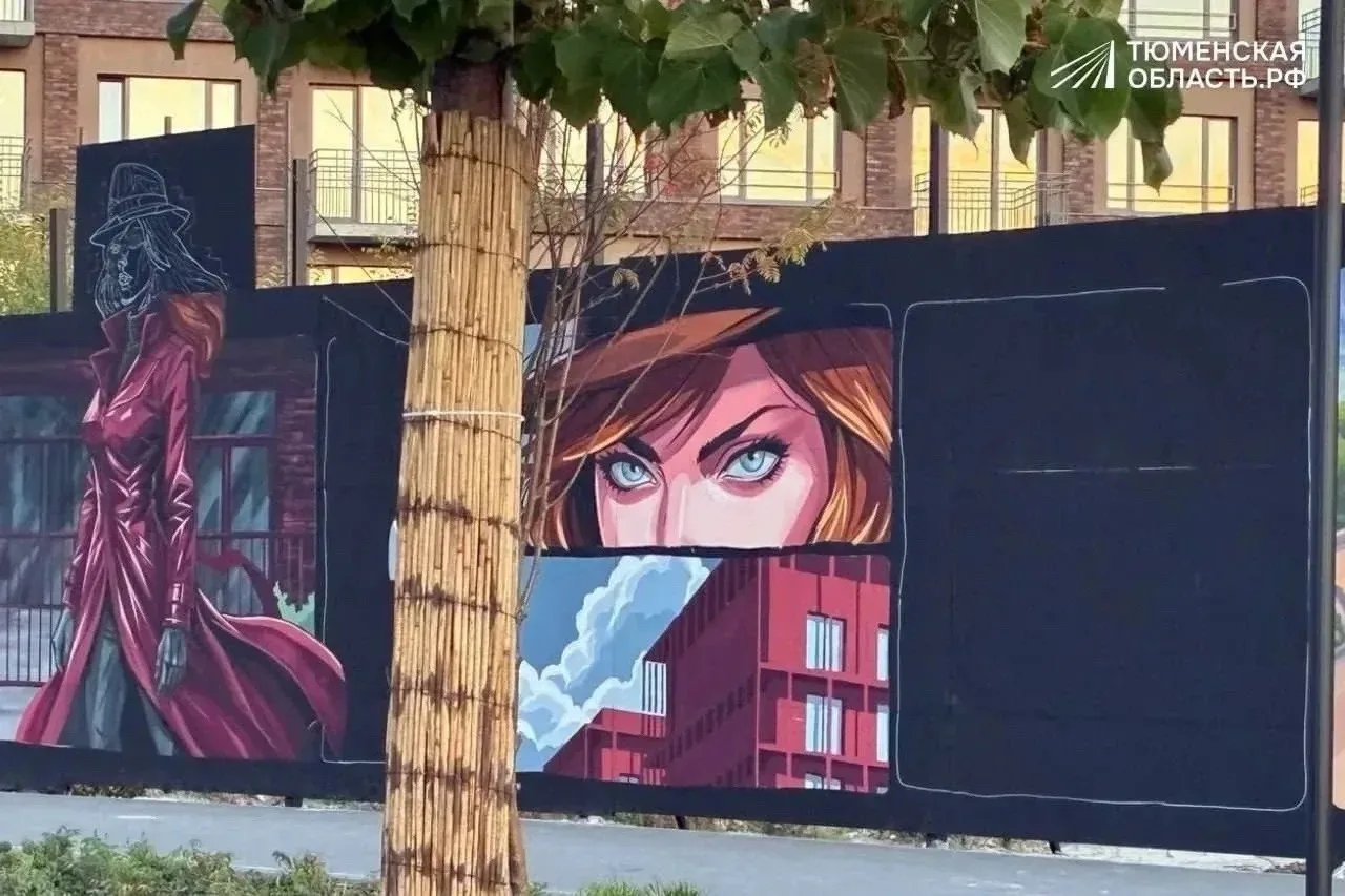 🎨 Речпорт в Тюмени обретает новый облик — теперь это настоящее арт-пространство!
