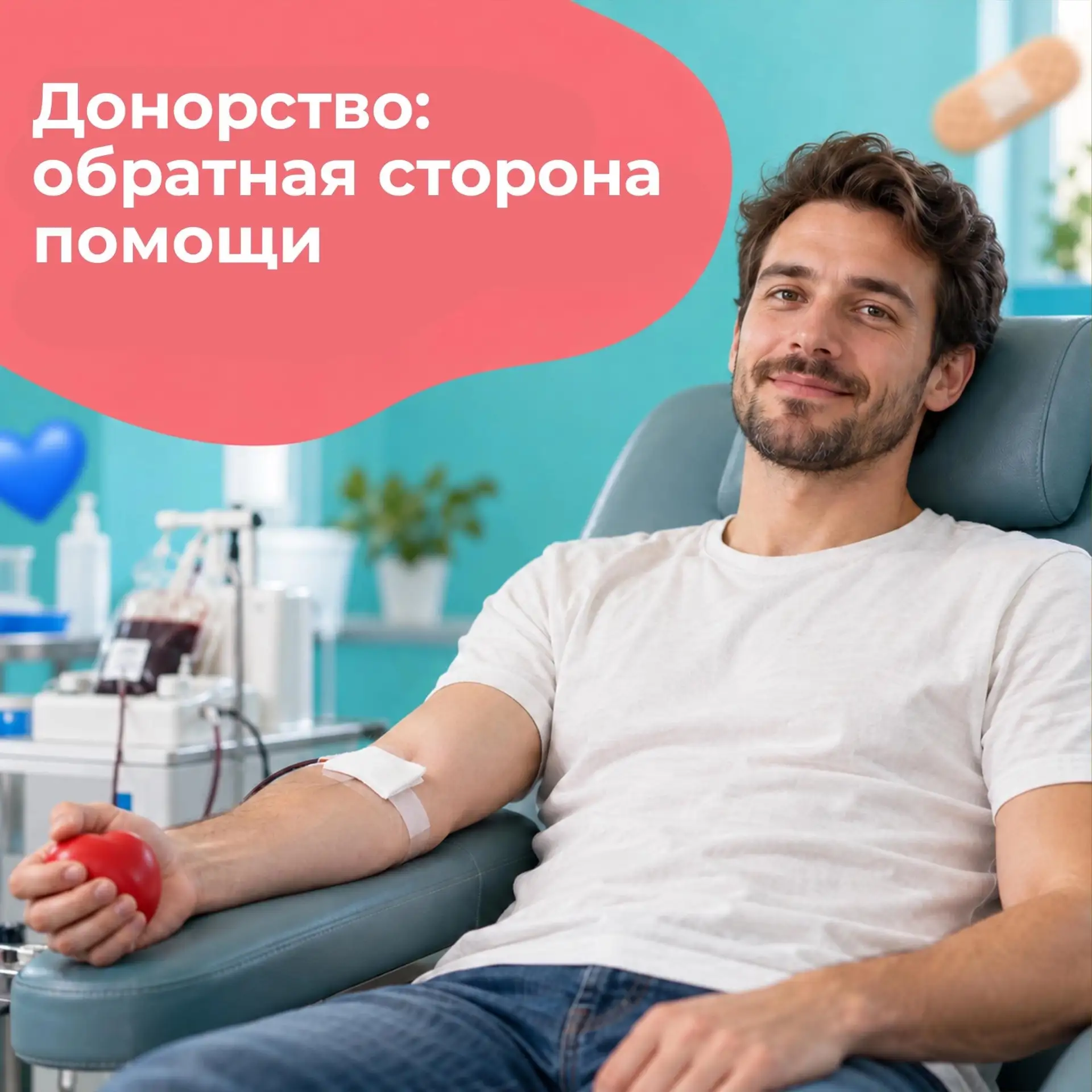 🩸 Донорство: обратная сторона помощи