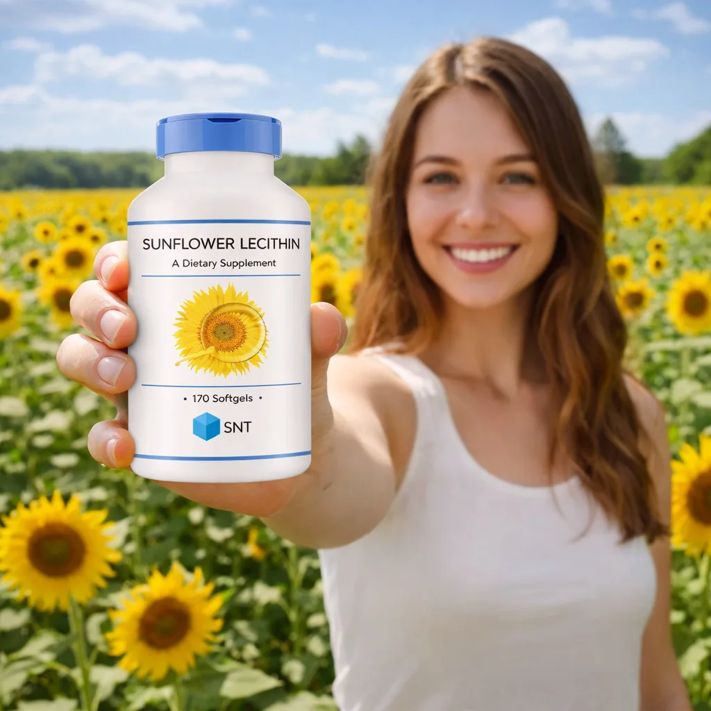 🌻 Лецитин подсолнечника — природная поддержка здоровья на клеточном уровне!