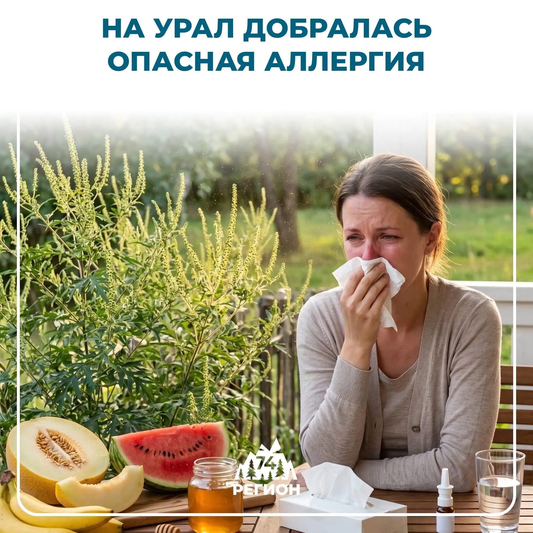 🌿 На Южный Урал добралась опасная аллергия на амброзию
