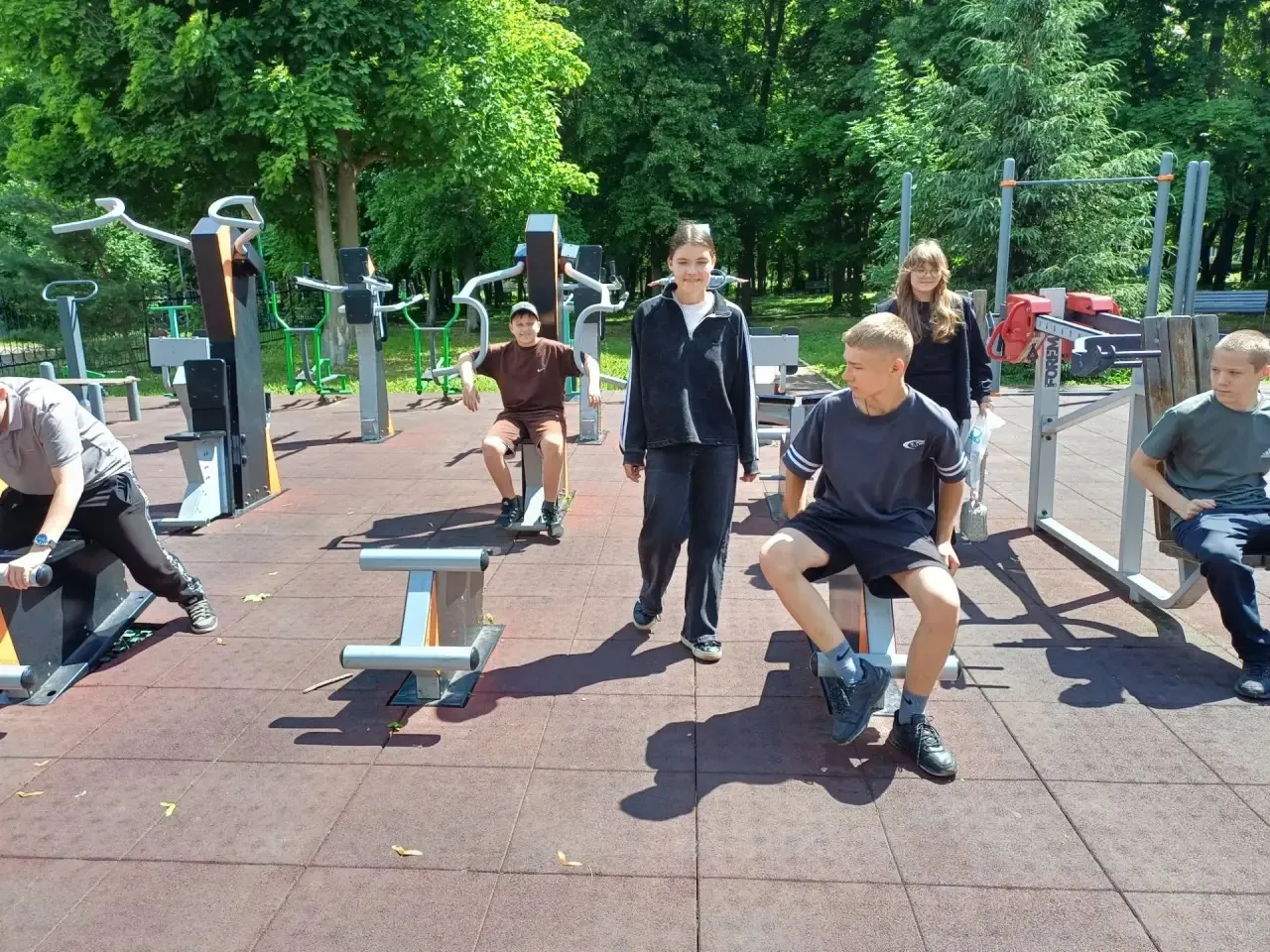 🏆 В пришкольном лагере "Надежда" прошли спортивные соревнования "Смелость. Воинство. Отечество." в 