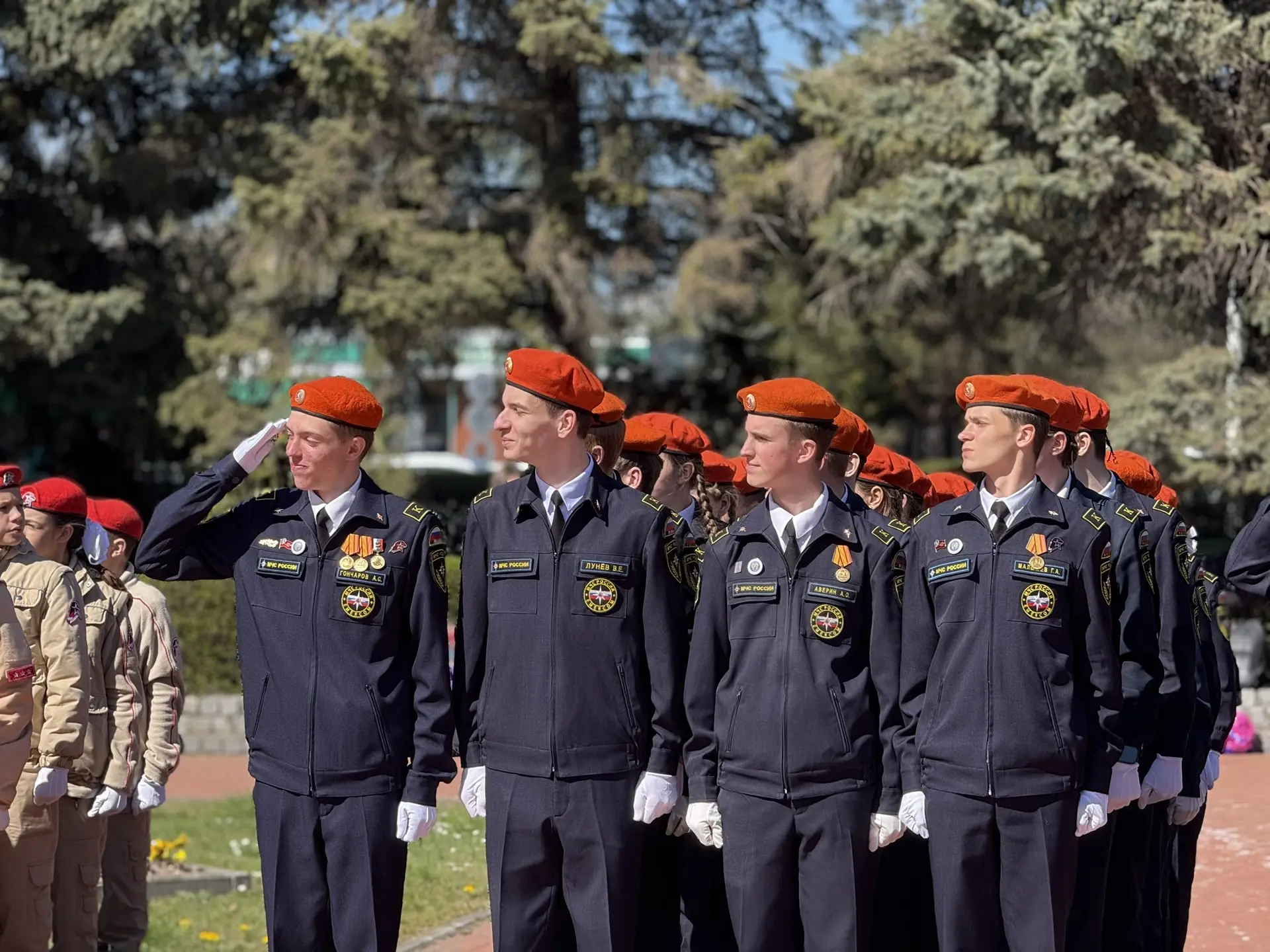 Зарница 2.0 🇷🇺  Кадеты нашей школы приняли участие в торжественной церемонии награждения по итогам м