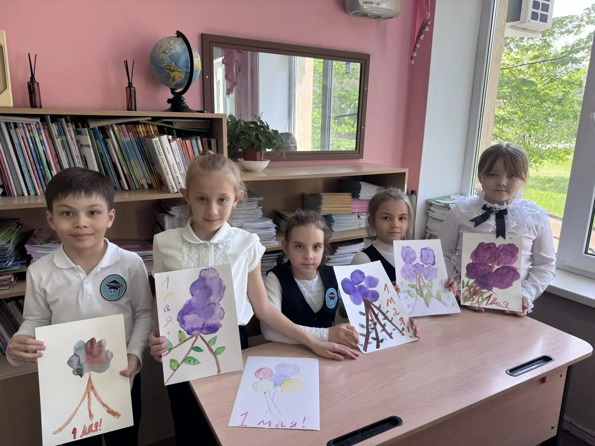 🎨 1 мая в нашей гимназии — праздник творчества и патриотизма!  В честь Дня труда и весны в нашей гим