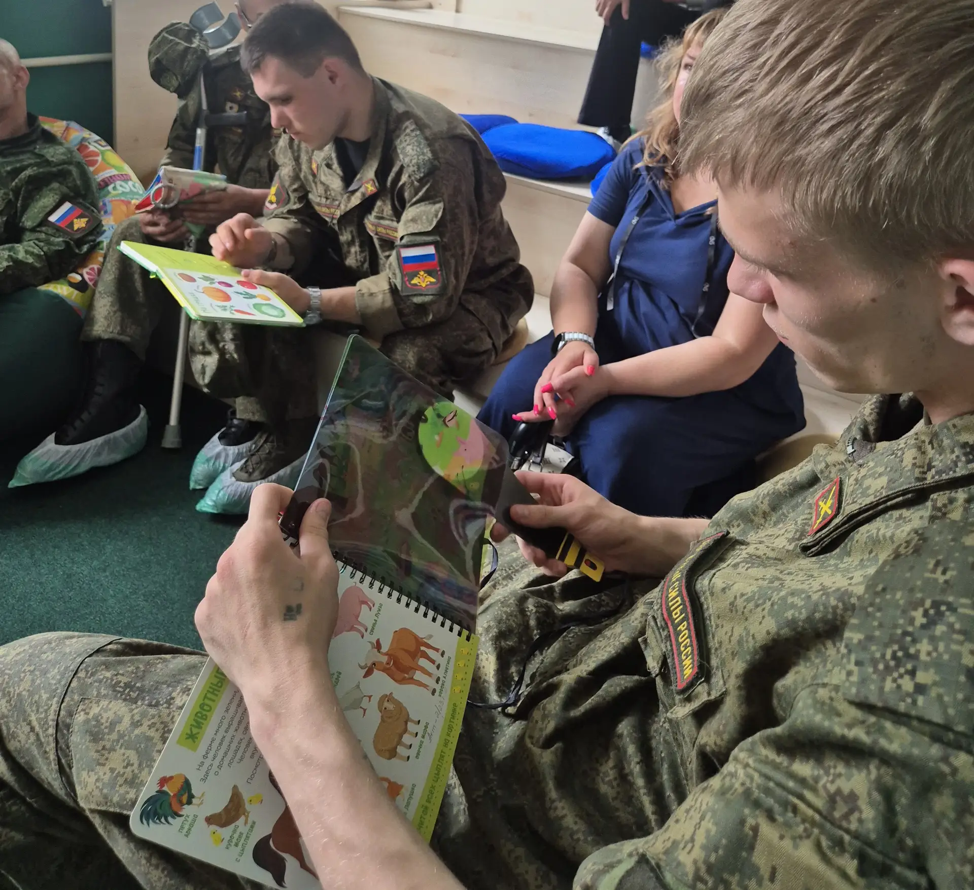 У нас в гостях побывали дети участников СВО, а так же военнослужащие по контракту и по призыву! Для 
