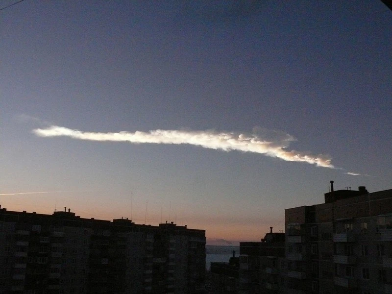 ☄ Ничего так не бодрит, как с утра метеорит  13 лет назад, 15 февраля 2013 г. над Озёрском пролетел 