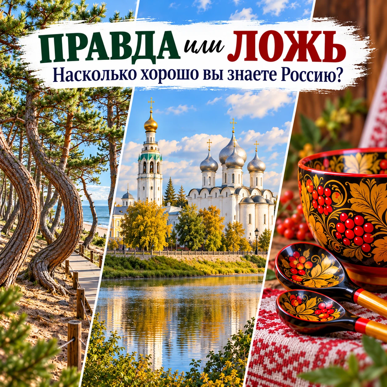 Правда или ложь: насколько хорошо вы знаете Россию?