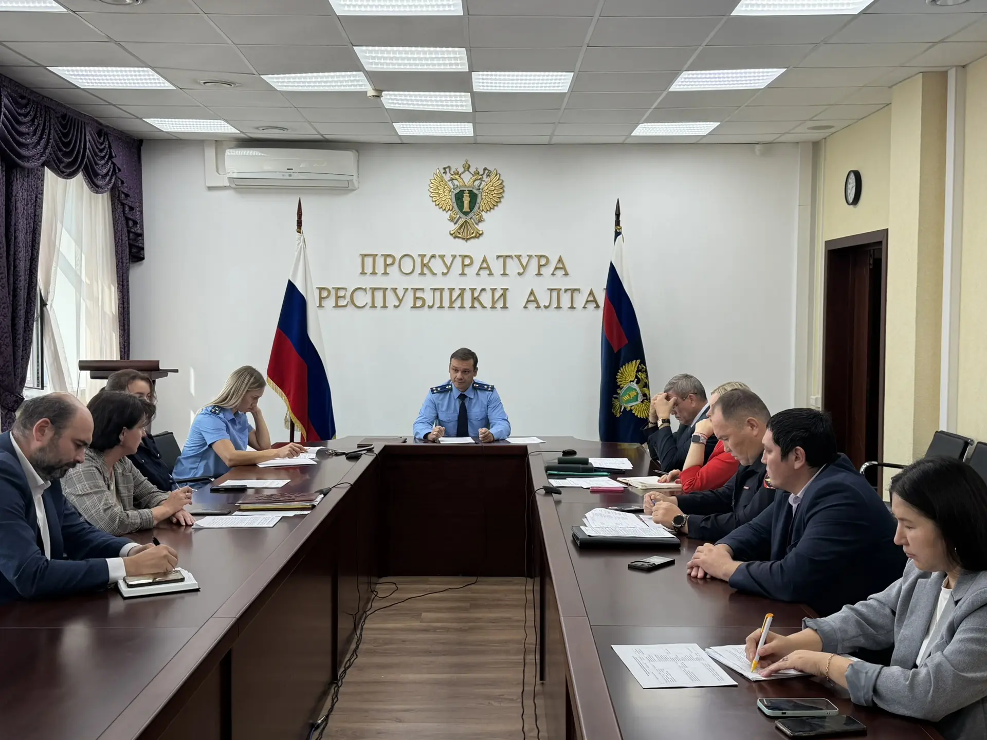 ⚡️ В прокуратуре Республики Алтай состоялось заседание межведомственной рабочей группы ...