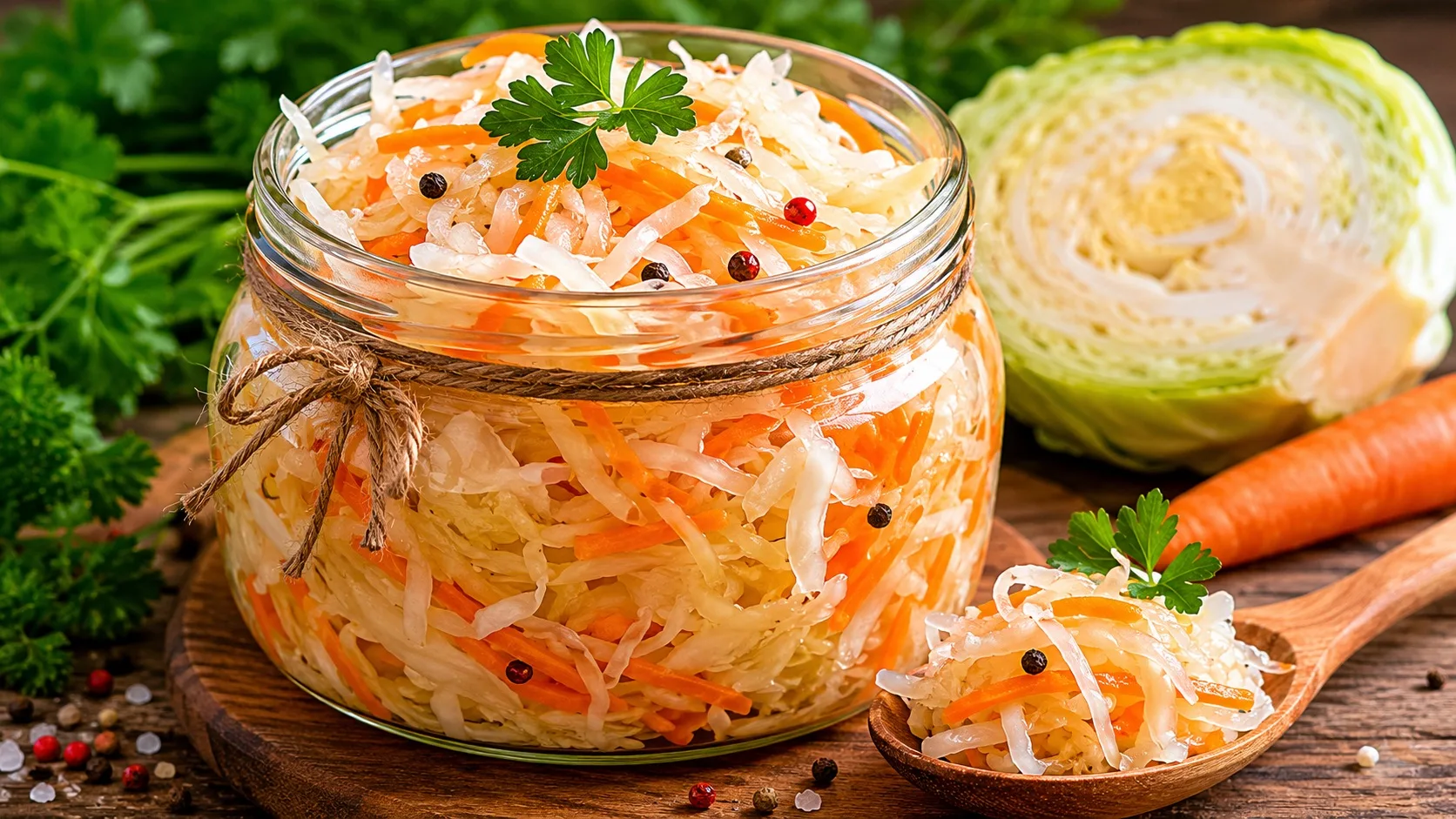 🥬ЛУЧШИЙ РЕЦЕПТ КВАШЕНОЙ КАПУСТЫ — ЭТО ИДЕАЛЬНАЯ СРЕДА ДЛЯ ПОЛЕЗНОЙ МИКРОФЛОРЫ КИШЕЧНИКА🔥