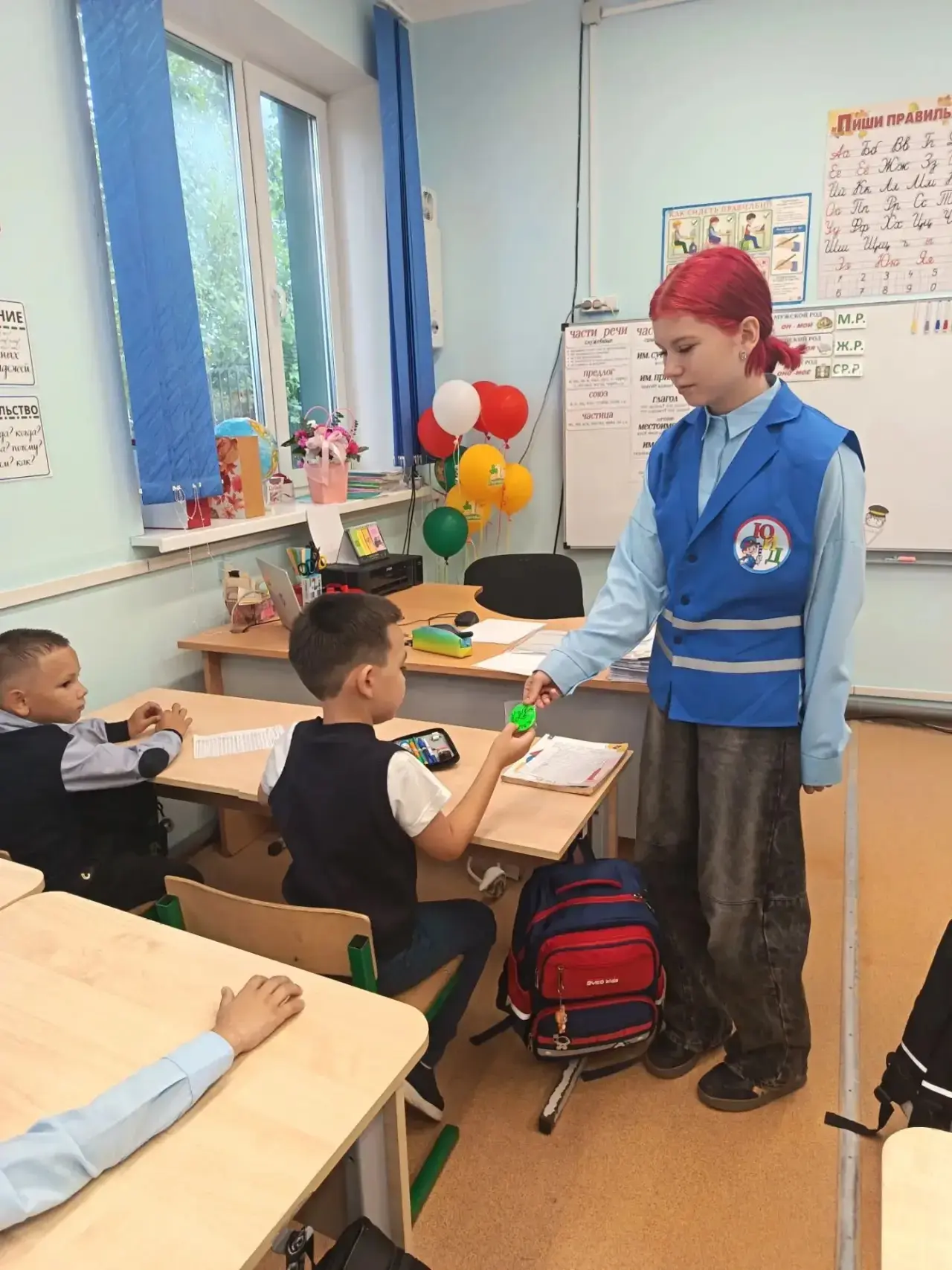 В рамках проведения недели безопасности дорожного движения, профилактической акции «Вни...