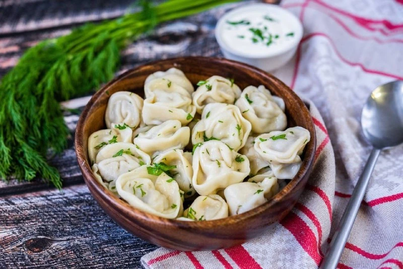 Домашние пельмени с индейкой