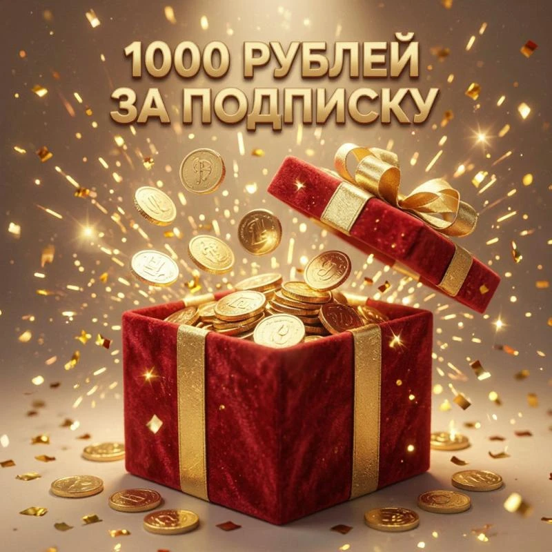 🎉 Дарю 1000 рублей одному из вас! 🎉