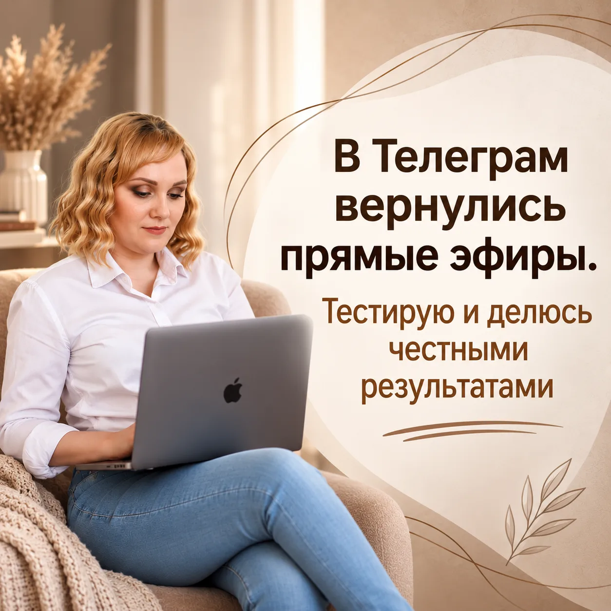 В Телеграм вернулись прямые эфиры. Тестирую и делюсь честными результатами.
