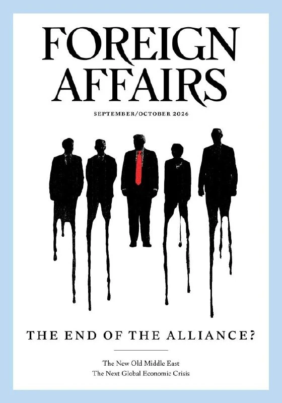 У Foreign Affairs вышел новый номер, и мы не можем не отметить обложку. Это очень интел...