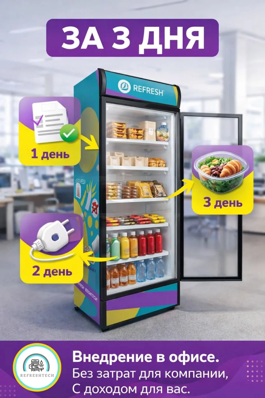 🟣Как внедрить микромаркет в офисе за 3 дня. Пошагово.