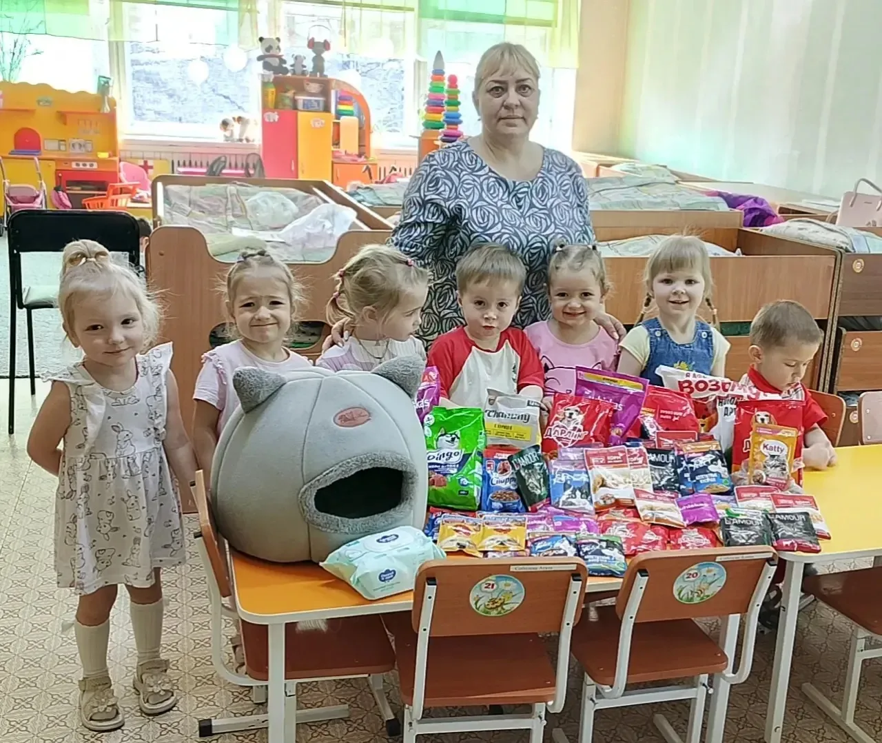 Воспитанники нашего детского сада, их родители и педагогический коллектив приняли участ...