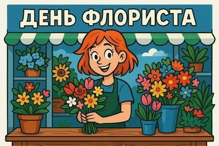 🎁День флориста в России отмечают ежегодно 24 июля.

🤓История возникновения:
24 июля 2009 года прик