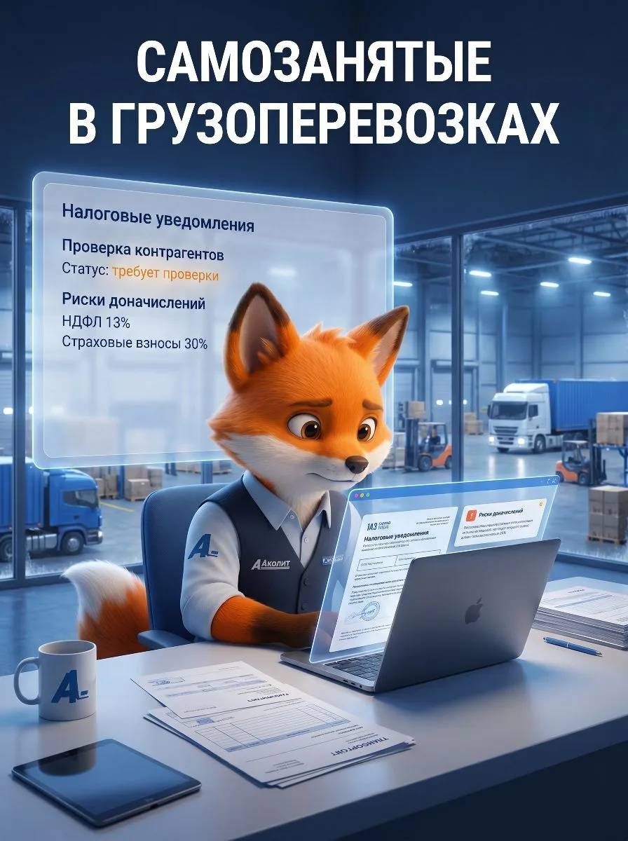 🚛 Самозанятые в грузоперевозках: о чем важно знать
