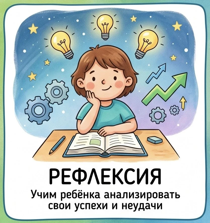 💡 Ошибаться — полезно! Учим ребёнка рефлексии без чувства вины
