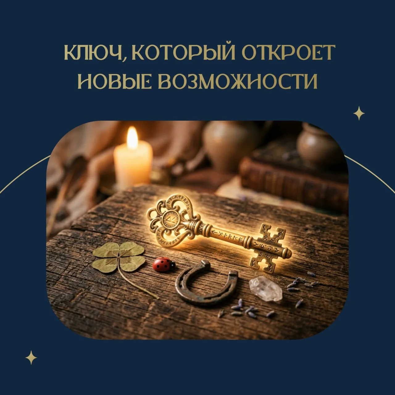 🗝 КЛЮЧ, КОТОРЫЙ ОТКРОЕТ НОВЫЕ ВОЗМОЖНОСТИ ✨