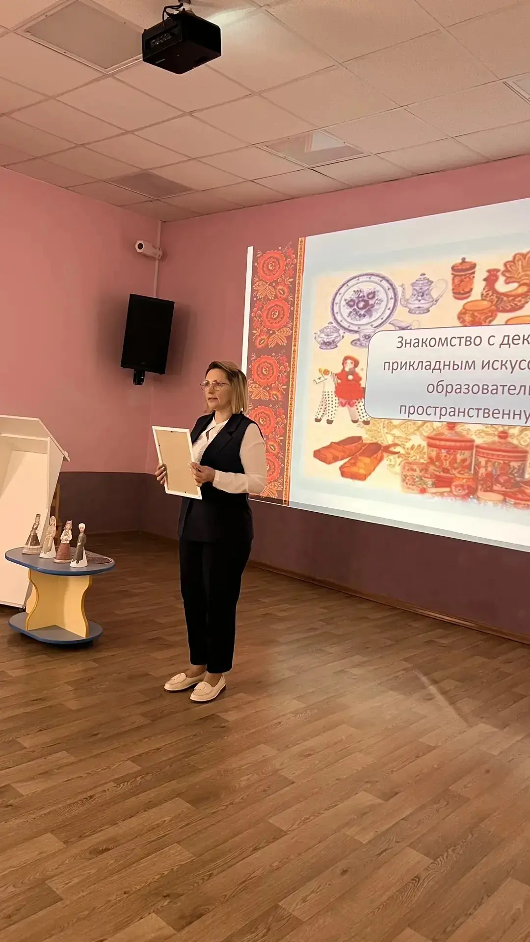Семинар в детском саду №127: Патриотическое воспитание через декоративно-прикладное искусство  В дет