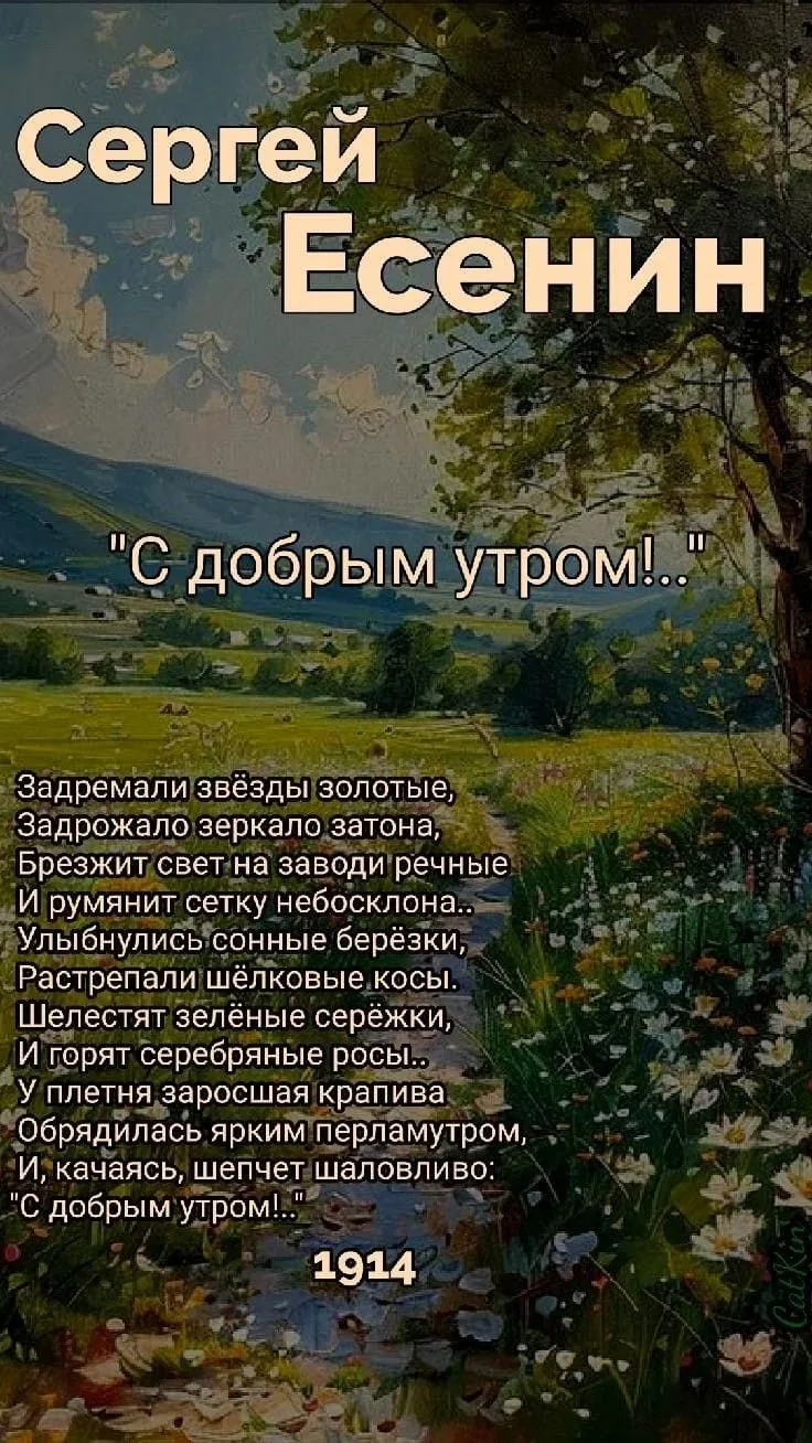 Доброе утро, дорогие друзья!