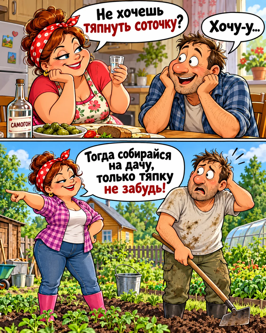 Жена: