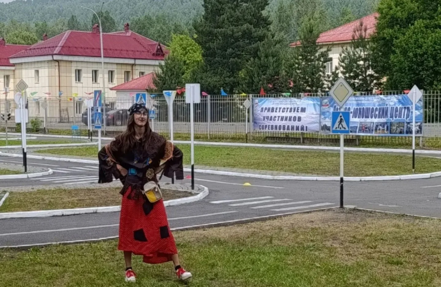 Нечистая сила за рулём? Легко! 16 июня в автогородке Детско-юношеского центра случилось настоящее во
