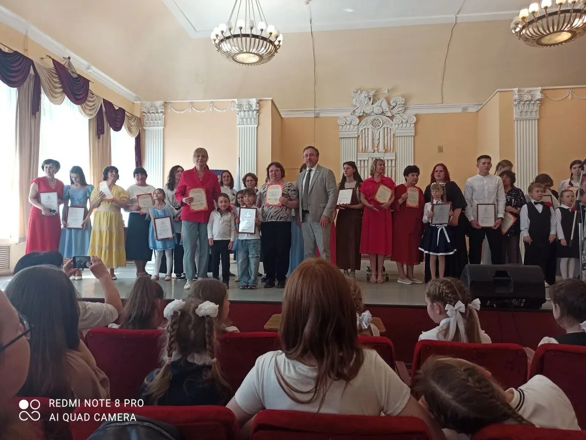 Сегодня в музыкальнлм училище прошло награждение победителей областного Фестиваля Детского творчеств