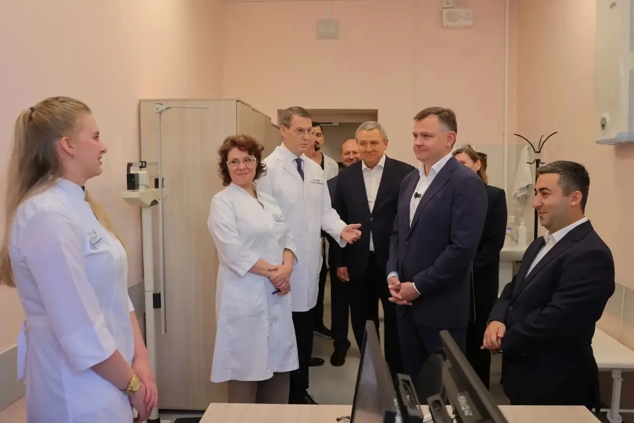 Сегодня посмотрел на работу двух медицинских учреждений в Ростове - ЦГБ имени Н.А.Семаш...