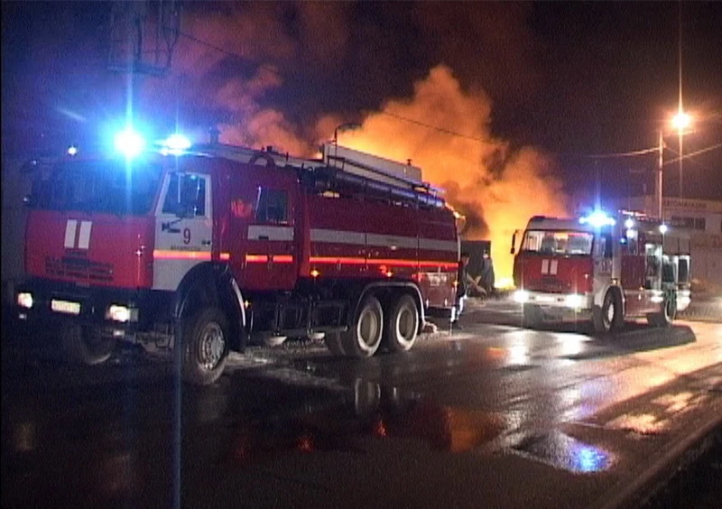 🚒 Из Ростова куда-то поехали пожарные...