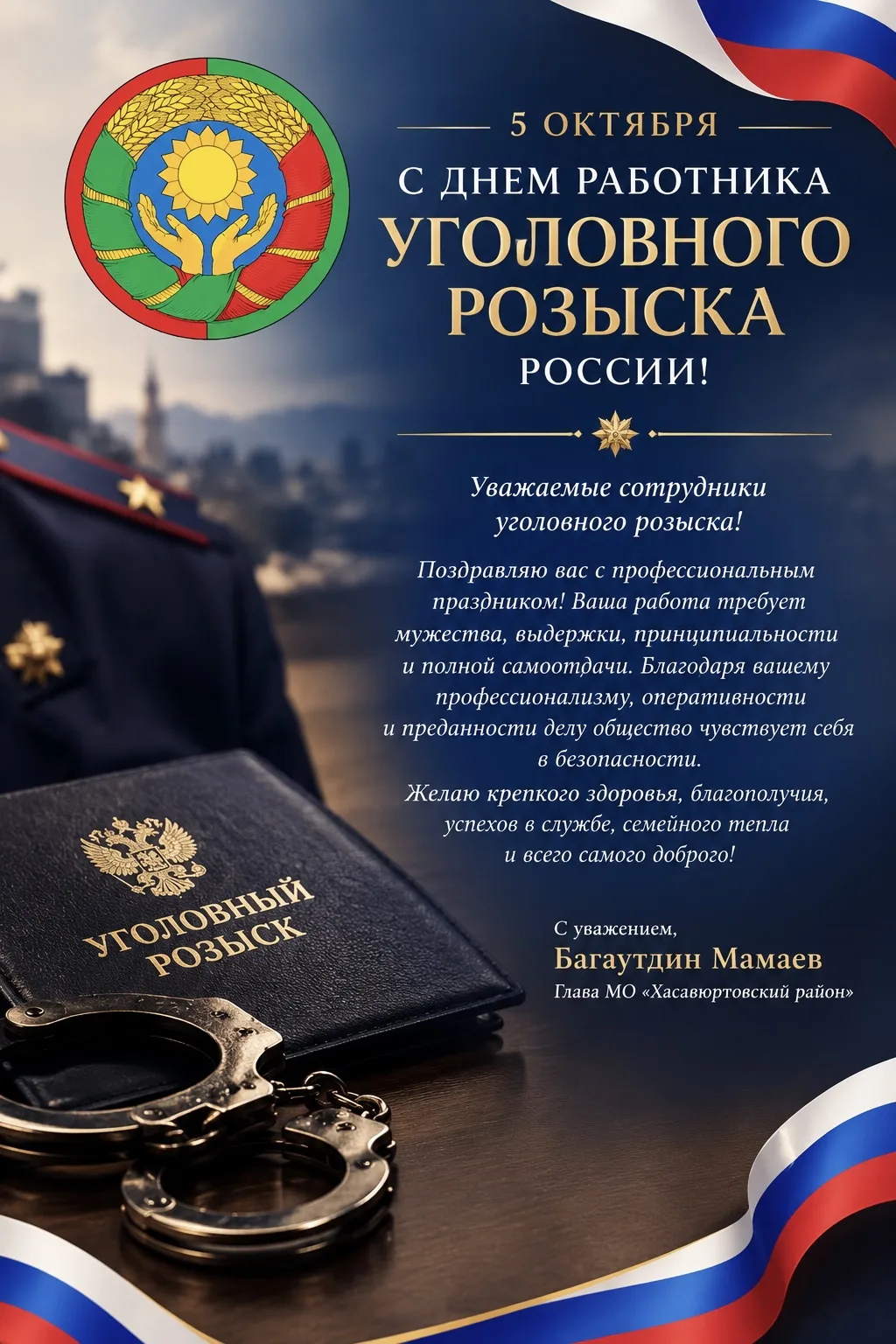 Уважаемые сотрудники уголовного розыска!