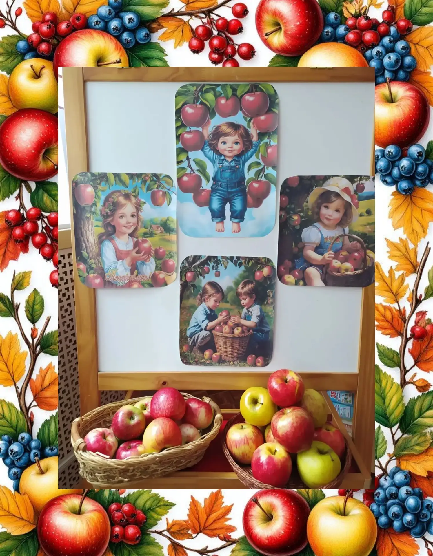 🧡Яблочный Спас в средней группе!