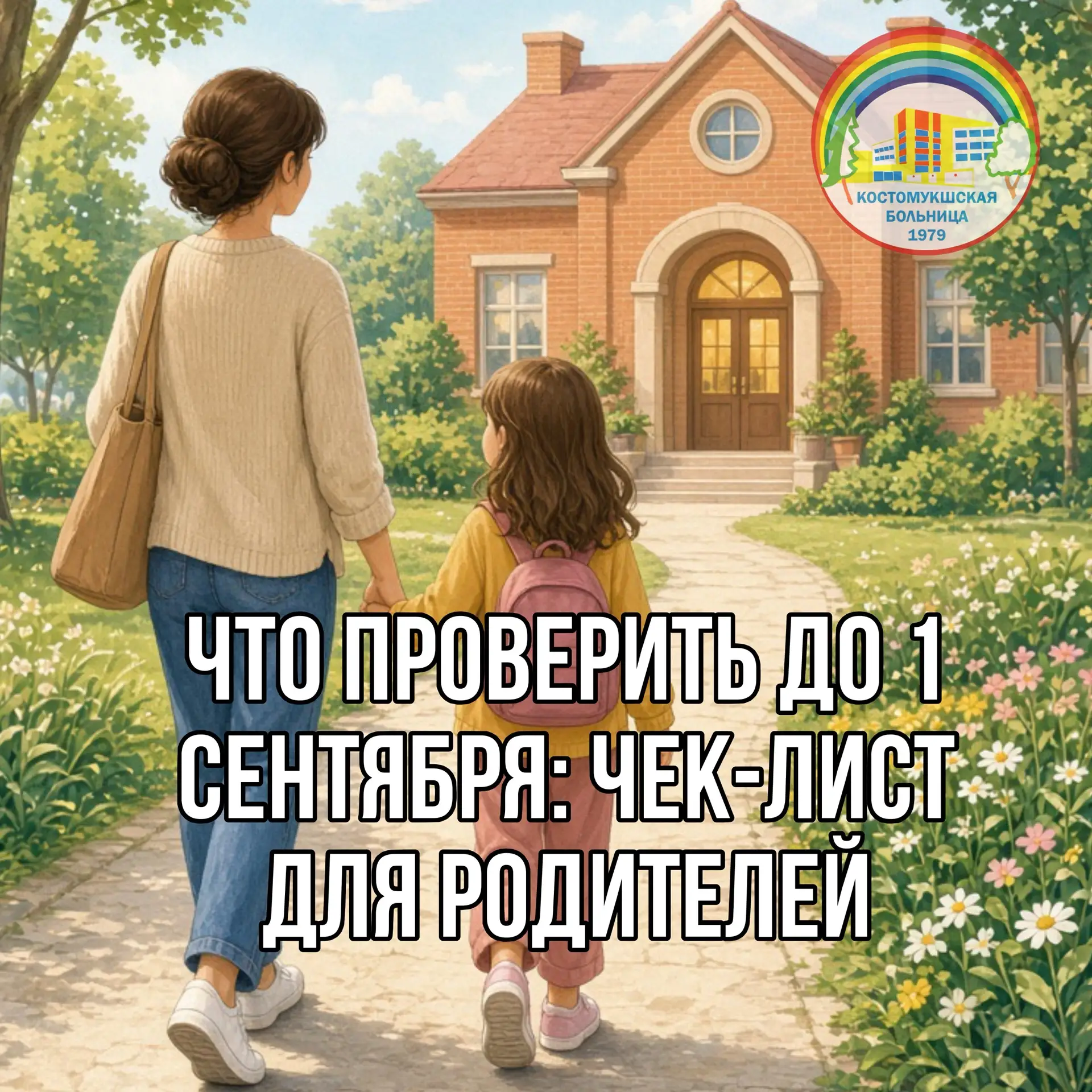 🎒 Что проверить до 1 сентября: небольшой чек-лист для родителей