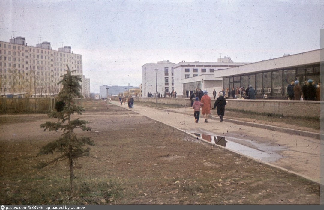 📸 Ретро Зеленоград: 4-й микрорайон. Фото первой половины 1970-х годов из архива Конста...