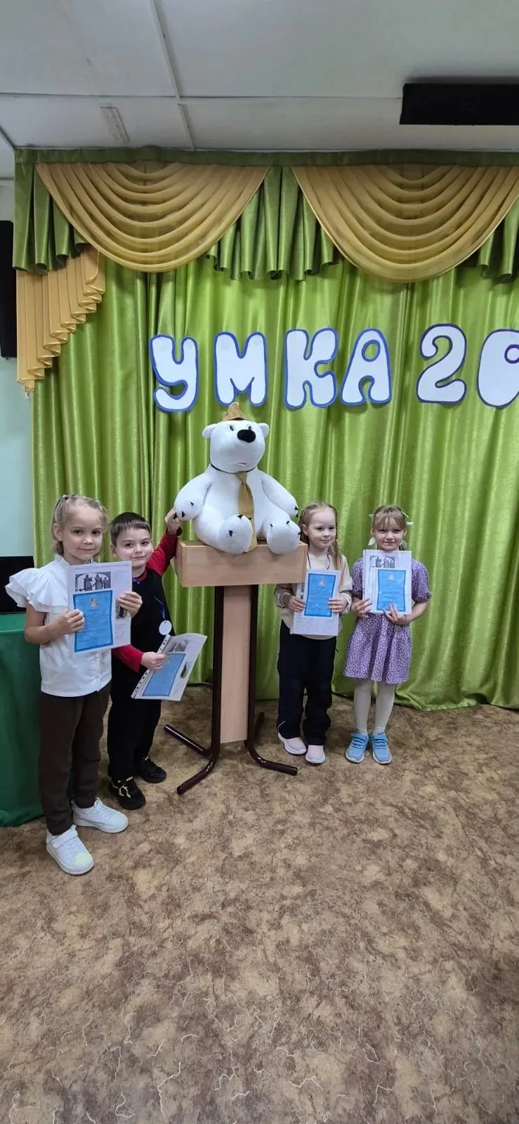 Воспитанники нашего детского сада приняли участие в XIII городском интеллектуально-творческом марафо
