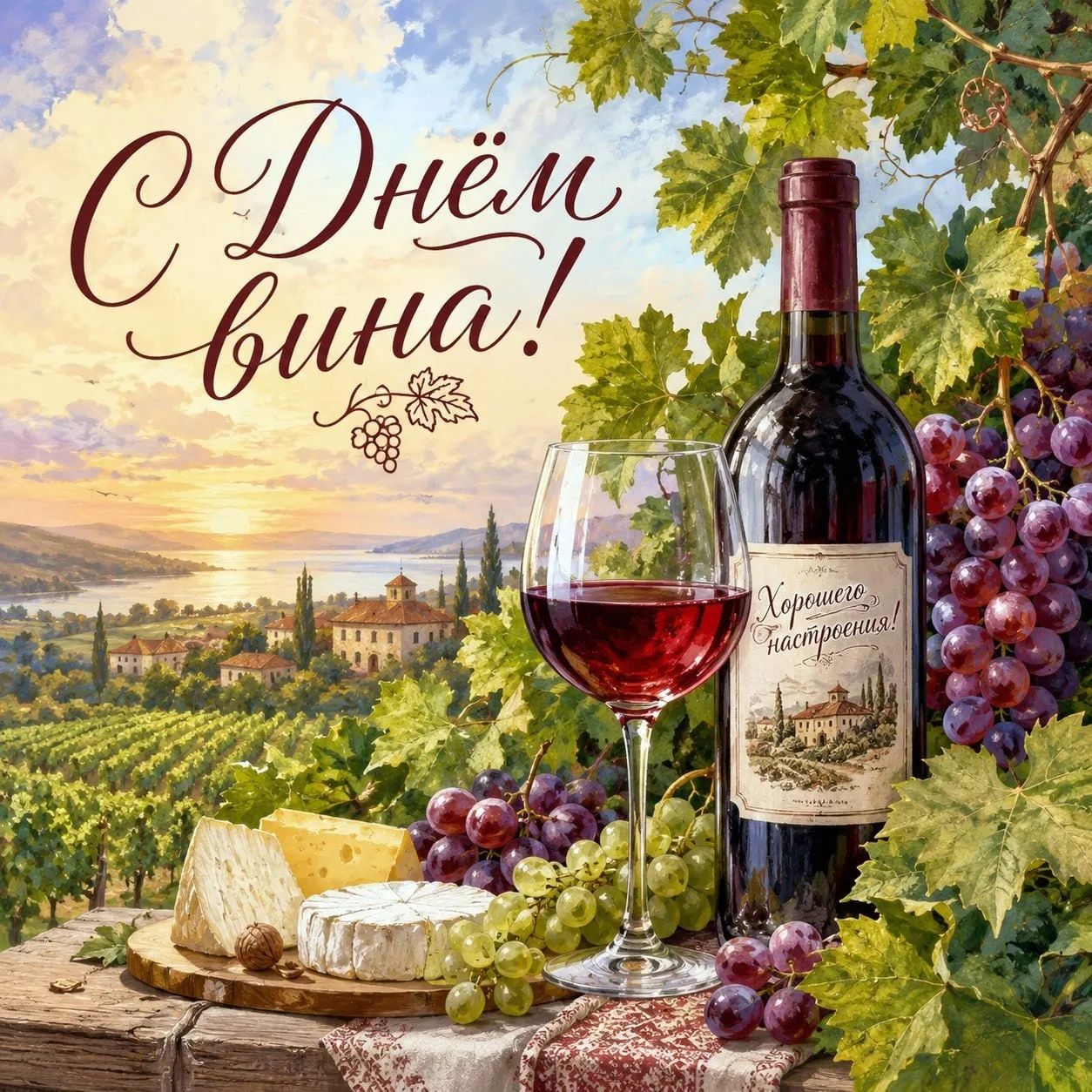 🍷 25 мая — Всемирный день вина 🍷  Этот праздник отмечают ежегодно с 2009 года по инициативе Междунар