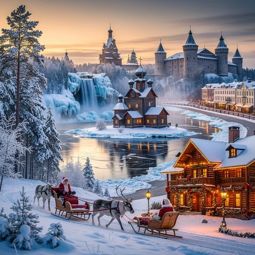 🎄 Новый год в России: Карелия, Калининград, Великий Устюг